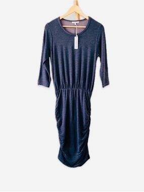 NWT Anthropologie SUNDRY Very Soft Rouch Light Sweatshirt Dress